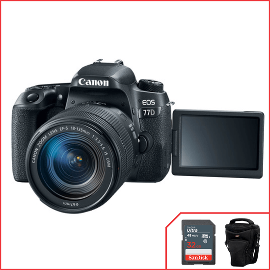 Canon Rebel 77D com 18-135mm Nano USM Canon Rebel 77D com 18-135mm Nano USM