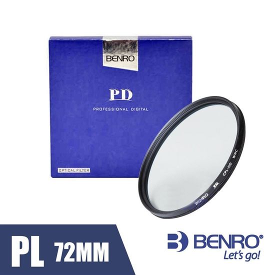 Filtro Benro Polarizador CPL HD 72mm Filtro Benro Polarizador CPL HD 72mm