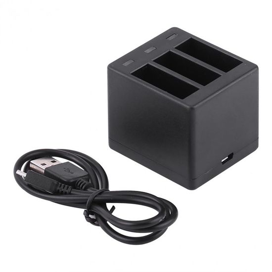 Carregador Triplo para Baterias da Gopro Hero 5 Carregador Triplo para Baterias da Gopro Hero 5