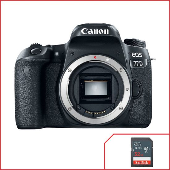 Corpo Canon Rebel 77D WIFI