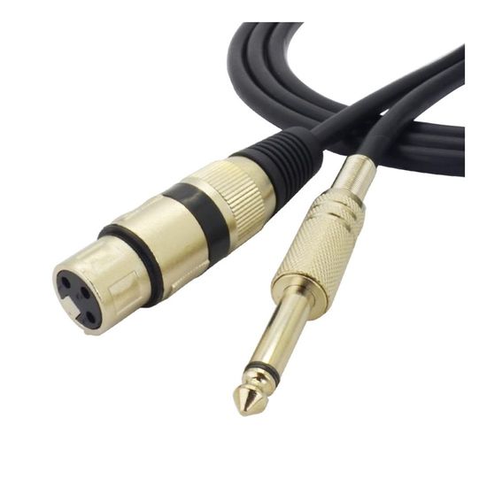 Cabo XLR P10 - 02 Metros Cabo XLR P10 - 02 Metros