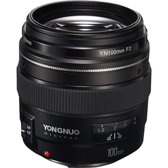 Objetiva Yongnuo 100mm F/2 Para Canon Objetiva Yongnuo 100mm F/2 Para Canon