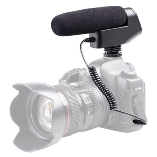 Microfone Direcional Externo Shotgun BY-VM600 Boya Microfone Direcional Externo Shotgun BY-VM600 Boya