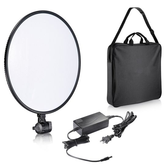 Iluminador de Led Circular Redondo Mettle Greika RPAD 18D (3200k - 5600k) Iluminador de Led Circular Redondo Mettle Greika RPAD 18D (3200k - 5600k)