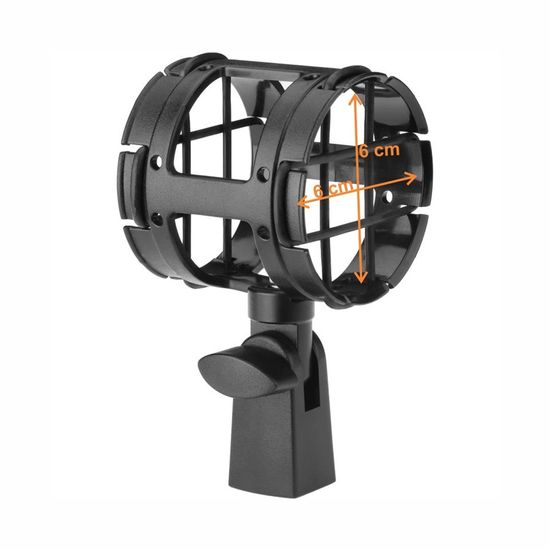 Suporte Antichoque para Microfone Direcional Shotgun - Yoga SHM15 Suporte Antichoque para Microfone Direcional Shotgun - Yoga SHM15