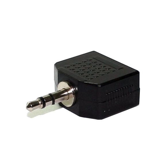 Adaptador P2 Dslr p/ 2 P2 (femea)  Microfone Adaptador P2 Dslr p/ 2 P2 (femea)  Microfone