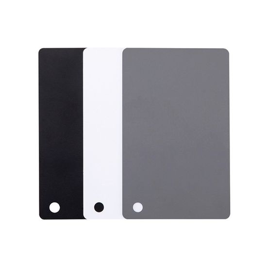 Cartão Cinza branco e preto para balanço de Branco 3 em 1 - JJC Cartão Cinza branco e preto para balanço de Branco 3 em 1 - JJC