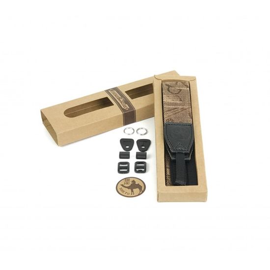 Alça Shetu em Couro P/ Cameras Dslr Nikon Canon Sony - cor marrom Alça Shetu em Couro P/ Cameras Dslr Nikon Canon Sony - cor marrom