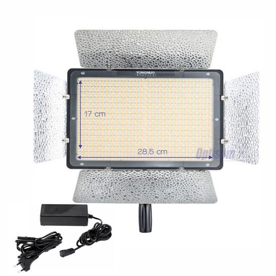 Iluminador Profissional de Leds Yongnuo YN1200 com fonte Iluminador Profissional de Leds Yongnuo YN1200 com fonte