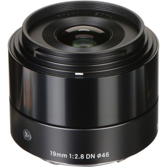 【希少！！】 Para DN F2.8 19mm Sigma Sony Objetivas | Preto cor - Mount E レンズ(単焦点)