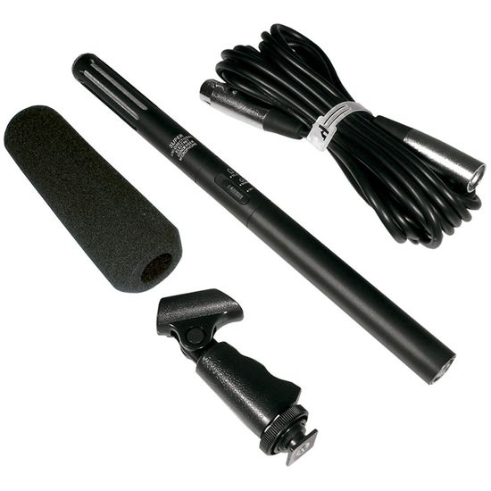 Microfone Shotgun Profissional Direcional Yoga EM 9600 Microfone Shotgun Profissional Direcional Yoga EM 9600