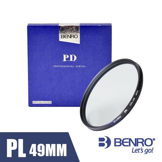 Filtro Benro Polarizador CPL HD 49mm Filtro Benro Polarizador CPL HD 49mm
