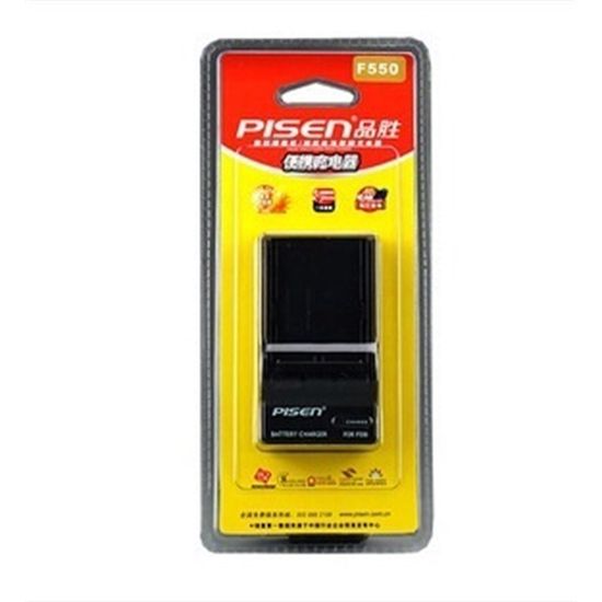 Carregador Pisen para Bateria F550/ F970 Carregador Pisen para Bateria F550/ F970
