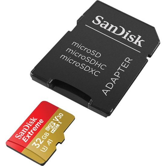Cartão Sandisk Extreme Micro SDHC UHS I 32 Gb 100Mbs Lacrado Cartão Sandisk Extreme Micro SDHC UHS I 32 Gb 100Mbs Lacrado