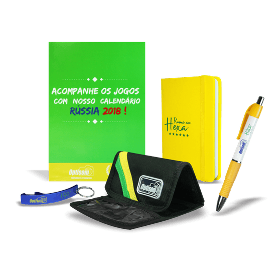 Kit Produtos Comemorativos Rumo ao Hexa