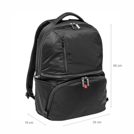 Mochila Manfrotto Advanced Active Backpack II - Preta Mochila Manfrotto Advanced Active Backpack II - Preta