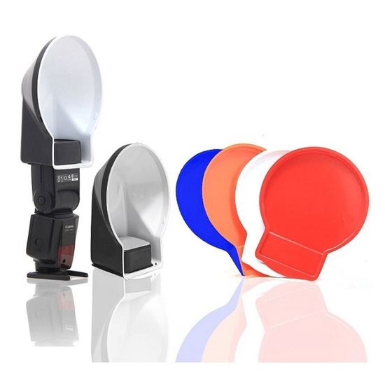 Rebatedor Softlight para Flash Nikon SB900/910 - 3 em 1 Rebatedor Softlight para Flash Nikon SB900/910 - 3 em 1