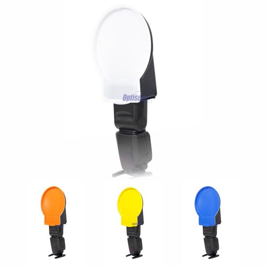 Rebatedor Softlight para Flash Canon 430EX/EX II/RT  - 3 em 1 Rebatedor Softlight para Flash Canon 430EX/EX II/RT  - 3 em 1