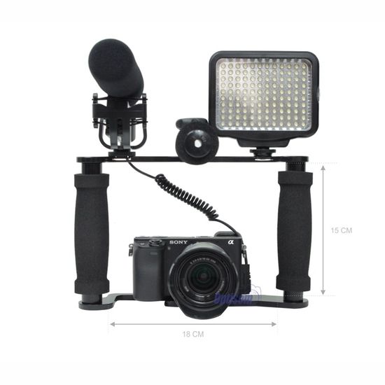 Gaiola Cage para câmeras Sony, Canon, Nikon - Slim Comfort Gaiola Cage para câmeras Sony, Canon, Nikon - Slim Comfort