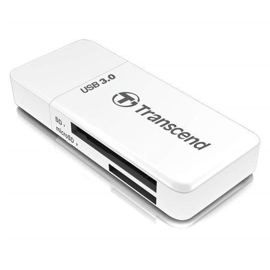 Leitor de Cartão USB 3.0 SDHC / SDXC / microSDHC / SDXC/ RDF5W Transcend Leitor de Cartão USB 3.0 SDHC / SDXC / microSDHC / SDXC/ RDF5W Transcend