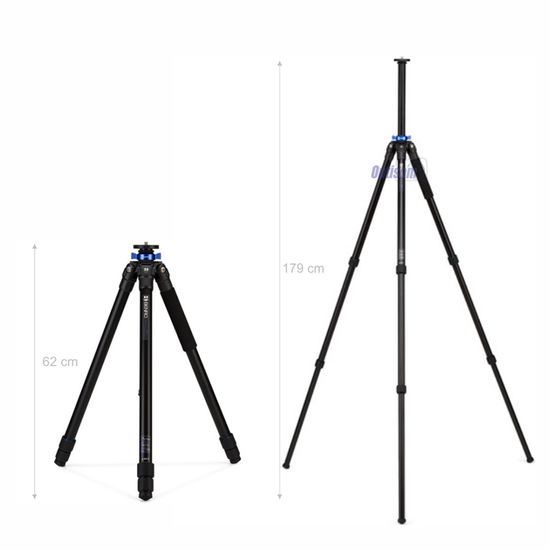 Tripé robusto Benro Mach3 TMA37AL - 16 kg Tripé robusto Benro Mach3 TMA37AL - 16 kg