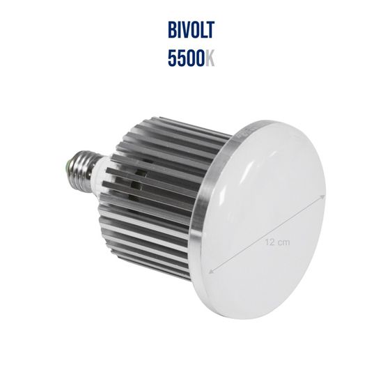 Lâmpada Ultra Led 105W Bi-volt 5500k E27 Equifoto Lâmpada Ultra Led 105W Bi-volt 5500k E27 Equifoto