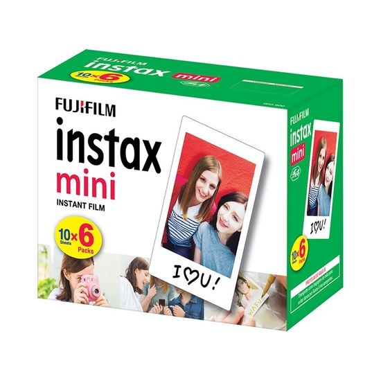 Filme Instantâneo Fujifilm - Instax Mini com 60 Poses Filme Instantâneo Fujifilm - Instax Mini com 60 Poses
