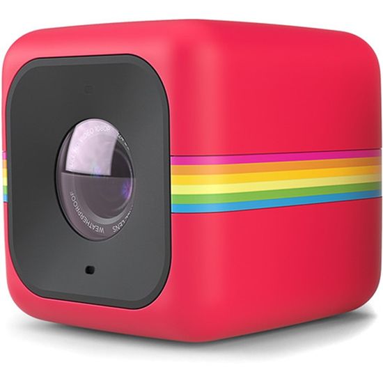 Câmera de ação Polaroid Cube Full Hd Vermelha Câmera de ação Polaroid Cube Full Hd Vermelha