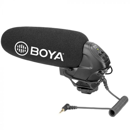 Microfone Shotgun Pro Boya BY BM3031