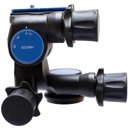 Cabeça Benro sistema de engrenagem (geared) GD3WH - 6 Kg Cabeça Benro sistema de engrenagem (geared) GD3WH - 6 Kg