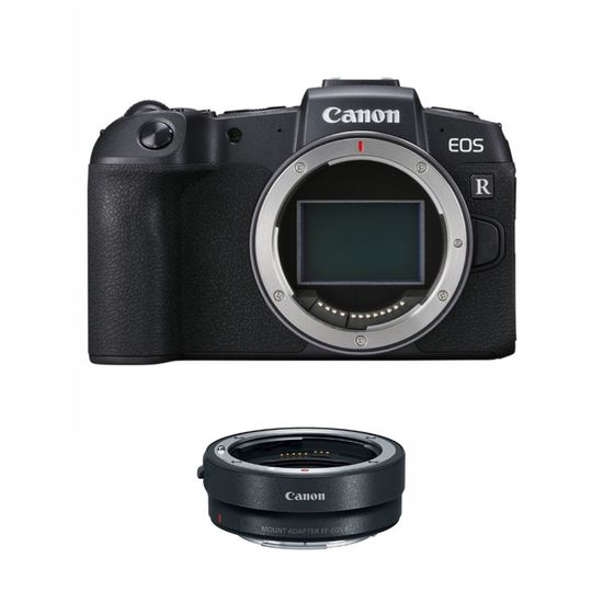 Câmera Canon EOS RP Fullframe 26.2MP 4K + Adaptador Mount EF-EOS R Câmera Canon EOS RP Fullframe 26.2MP 4K + Adaptador Mount EF-EOS R