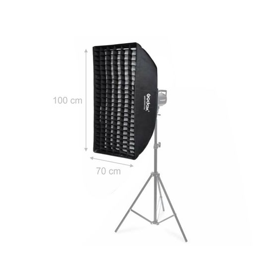 Softbox Godox 70 x 100 cm Bowens com Grid