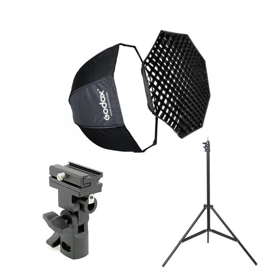 Softbox Octogonal 80cm com Grid para Flash Softbox Octogonal 80cm com Grid para Flash