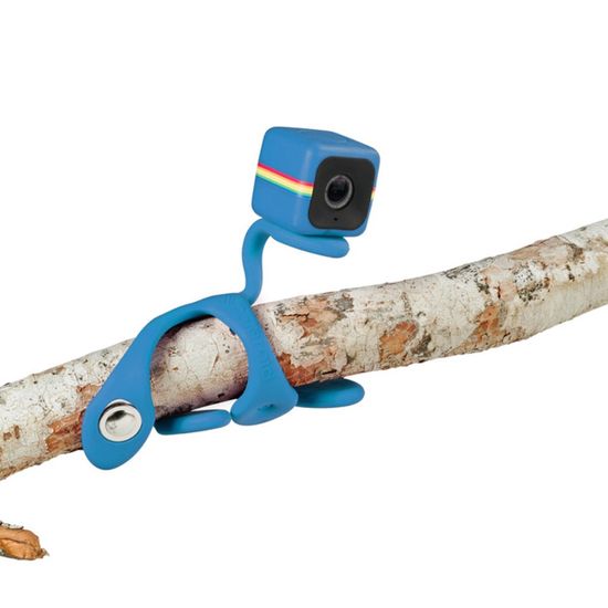 Tripé flexível para Polaroid Cube Flexi-Pod Azul