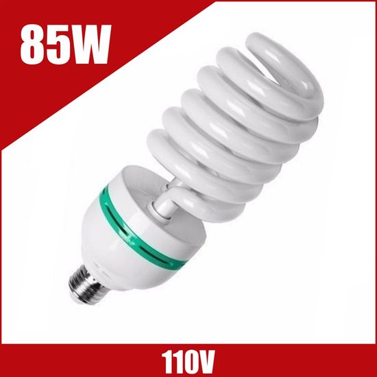 Lâmpada Tricool para Softbox 85W 110V 5500K Lâmpada Tricool para Softbox 85W 110V 5500K