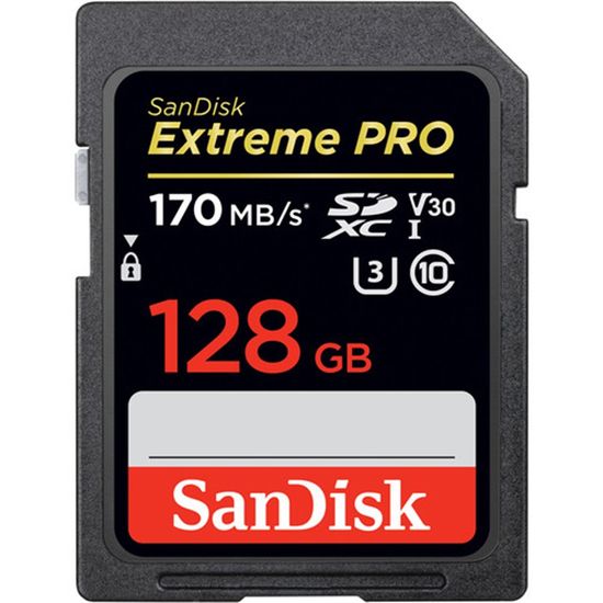 Cartão de Memoria Extreme Pro Sdxc 128gb 170mb/s - Sandisk