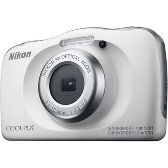 Câmera Nikon à prova d'água Wifi Coolpix W150 Branca Câmera Nikon à prova d'água Wifi Coolpix W150 Branca