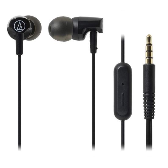 Fone de ouvido Audio-technica Intra auricular- CLR100is Black
