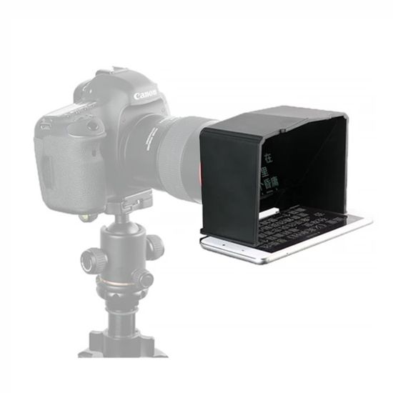 Teleprompter Portátil Universal para Smartphone até 6,5 Polegadas Teleprompter Portátil Universal para Smartphone até 6,5 Polegadas