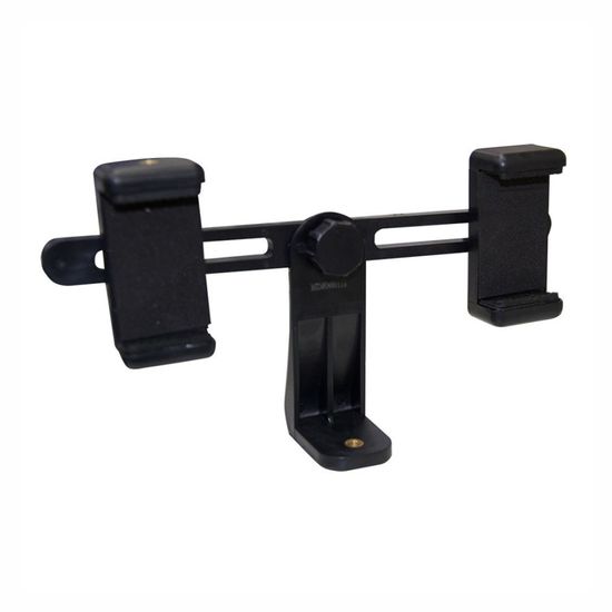 Suporte Adaptador De Tripé Para Dois Smatphones Vivitar Viv-trph02 Suporte Adaptador De Tripé Para Dois Smatphones Vivitar Viv-trph02