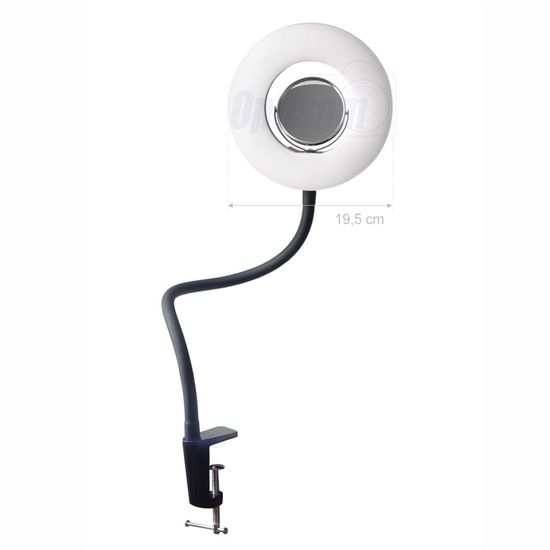 Iluminador Ring light 8 polegadas articulado com espelho para mesa Iluminador Ring light 8 polegadas articulado com espelho para mesa