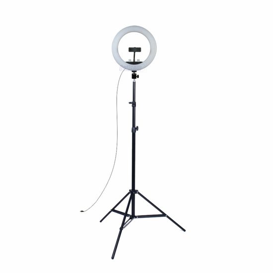 Iluminador circular Ring Light 10 polegadas articulado + tripé Iluminador circular Ring Light 10 polegadas articulado + tripé