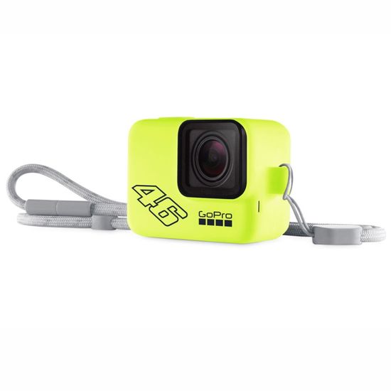 Capa de silicone Gopro Sleeve Neon Yellow Valentino Rossi - ACSST006