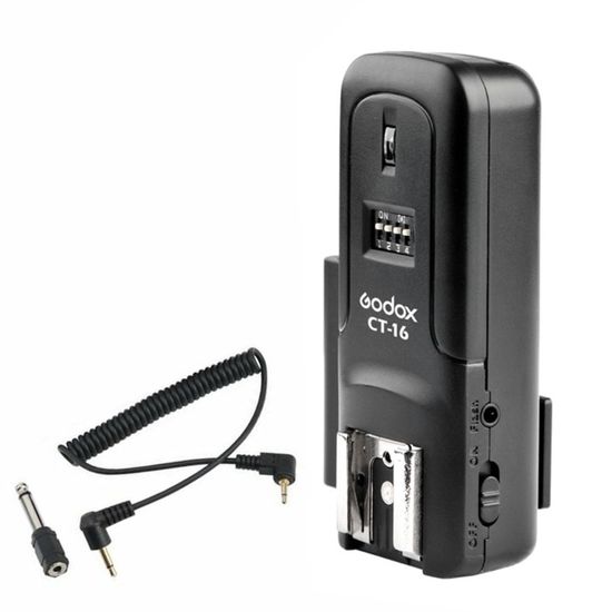 Receptor Rádio Flash Godox CT-16
