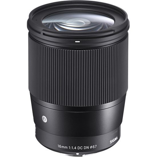 Objetiva Sigma 16mm f/1.4 DC DN Contemporary para Sony E