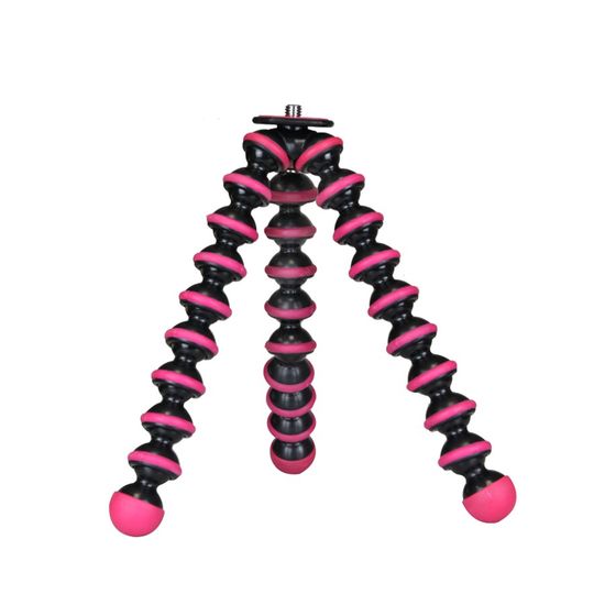 Tripé Flexível Gorila para cameras até 3 kg Rosa Tripé Flexível Gorila para cameras até 3 kg Rosa