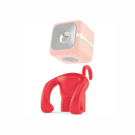 Suporte para câmera Polaroid Cube Monkey Stand Red Suporte para câmera Polaroid Cube Monkey Stand Red
