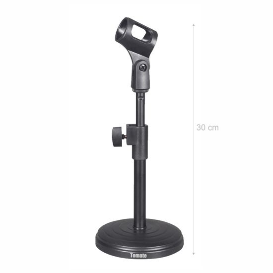 Suporte pedestal de mesa para microfone MTG 025 Suporte pedestal de mesa para microfone MTG 025
