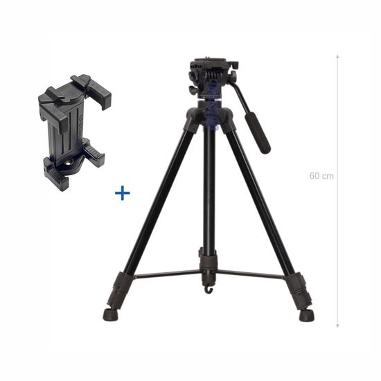 Tripé hidráulico Benro para Câmeras e Smartphones T980EX - 1,70 m Tripé hidráulico Benro para Câmeras e Smartphones T980EX - 1,70 m