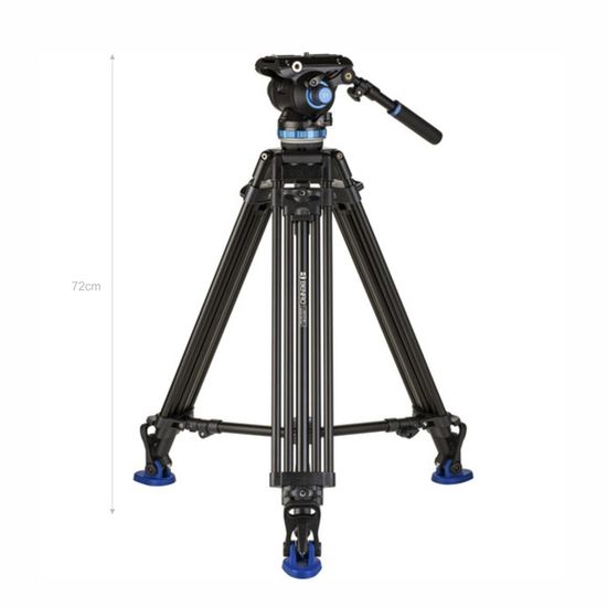 Tripé Benro Hidráulico A673TMBS8 PRO para 8 kg + Bolsa Tripé Benro Hidráulico A673TMBS8 PRO para 8 kg + Bolsa